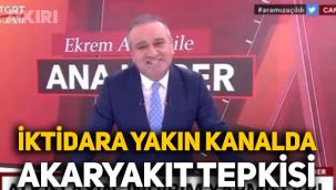 TGRT canlı yayınında akaryakıt fiyatlarına tepki: