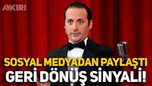 Tolga Çevik'ten geri dönüş sinyali: