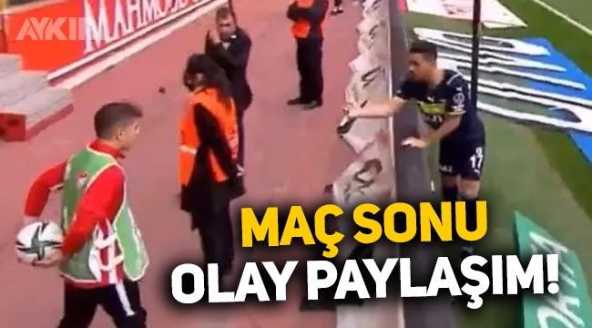 Top toplayıcı çocuk, İrfan Can Kahveci'ye topu vermemişti: Fenerbahçe'den olay paylaşım!