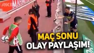 Top toplayıcı çocuk, İrfan Can Kahveci'ye topu vermemişti: Fenerbahçe'den olay paylaşım!