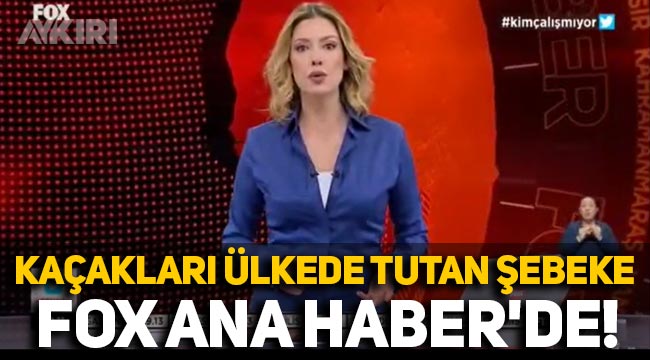 Türkiye'ye giren kaçakları ülkede tutan şebeke FOX Ana Haber'de
