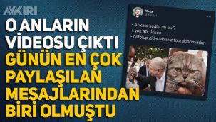 Ümit Özdağ'ın kediyle konuştuğu anların videosu ortaya çıktı