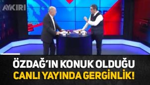 Ümit Özdağ ve Enver Aysever arasında gerginlik: 