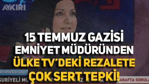 15 Temmuz Gazisi Emniyet Müdürü Fatih Eryılmaz'dan İkbal Gürpınar'ın sözlerine sert tepki