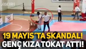 19 Mayıs'ta skandal: Diyarbakır'da antrenör, müsabakayı kaybeden genç kıza tokat attı!