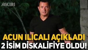 Acun Ilıcalı açıkladı: Survivor'da 2 yarışmacı birden diskalifiye oldu
