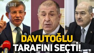 Ahmet Davutoğlu, Ümit Özdağ - Süleyman Soylu geriliminde tarafını seçti