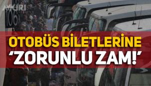 Akaryakıt fiyatları ulaşımı vurdu: Otobüs biletlerine zorunlu zam