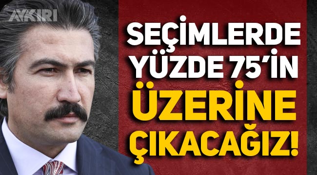 AKP'li Cahit Özkan: 2023 seçimlerinde yüzde 75’in üzerine çıkacağız