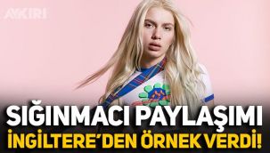 Aleyna Tilki'den sığınmacı paylaşımı: İngiltere'den örnek verdi
