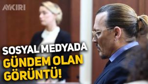 Amber Heard'ün mahkemede Johnny Depp'ten korktuğu anlar dikkat çekti