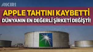 Apple artık dünyanın en değerli şirketi değil: Arap şirket Apple'ı solladı