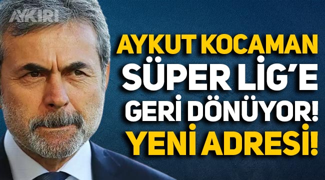 Aykut Kocaman, Süper Lig'e geri dönüyor: Yeni adresi İstanbul takımı...