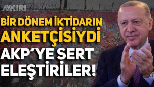 Bir dönem iktidarın anketçisiydi: ORC'nin sahibinden AKP'ye sert eleştiriler