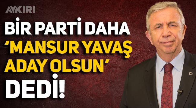 Bir parti daha "Mansur Yavaş aday olmalı" dedi! Fatih Erbakan'dan çarpıcı açıklama