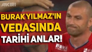 Burak Yılmaz, Lille’e veda etti: Stadyumda tarihi anlar!