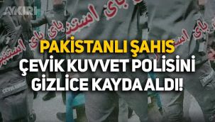 Çevik kuvvet polisini metroda gizlice kayda alan Pakistanlı şahıs tartışma konusu oldu