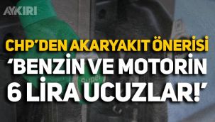 CHP'den akaryakıt önerisi: