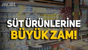Çiğ sütün ardından süt ürünlerine büyük zam yolda
