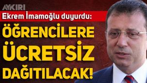 Ekrem İmamoğlu açıkladı: Binlerce öğrenciye ücretsiz soru bankası verilecek