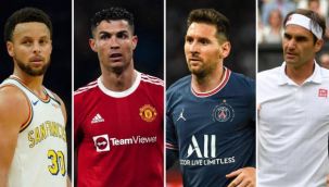 En zengin sporcular listesi güncellendi: Messi, Ronaldo, LeBron James...