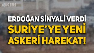 Erdoğan'dan Suriye'ye yeni harekat sinyali: Perşembe gününe işaret etti