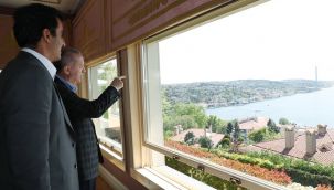 Erdoğan, Katar Emiri Şeyh Temim ile görüştü