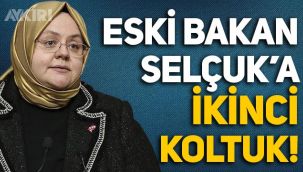 Eski bakan Zehra Zümrüt Selçuk'a ikinci koltuk: 40 bin TL maaş alıyordu