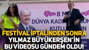 Eskişehir'de festivalin iptal olmasından sonra Yılmaz Büyükerşen'in dans ettiği video gündem oldu