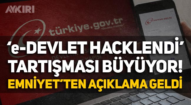 Fatih Altaylı, "e-Devlet hacklenmiş" dedi, Emniyet'ten açıklama geldi