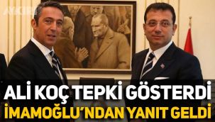 Fenerbahçe-Trabzon gerilimi: Ali Koç tepki gösterdi, Ekrem İmamoğlu'ndan yanıt geldi