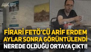 Firari FETÖ'cü eski futbolcu Arif Erdem ilk kez görüntülendi, nerede olduğu ortaya çıktı