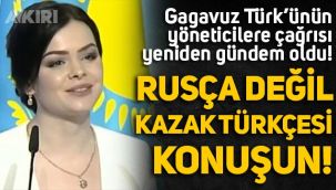Gagavuz Türk'ü Alla Çeçetkina'nın Kazak idarecilere Türkçe tepkisi yeniden gündem oldu