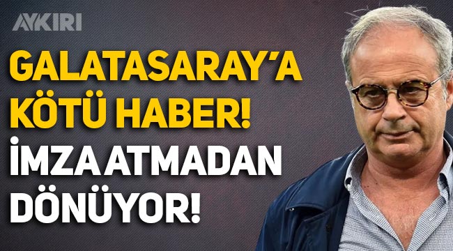 Galatasaray'a Luis Campos'tan kötü haber: "İmza atmayacağım" dedi