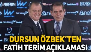 Galatasaray'da başkan adayı Dursun Özbek'ten Fatih Terim açıklaması
