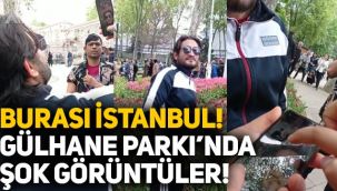 Gülhane Parkı'nda selfie çekme bahanesiyle genç kızı kayda aldı, ortalık bir anda böyle karıştı
