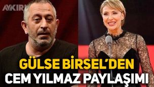 Gülse Birsel, Cem Yılmaz'la mezuniyet fotoğrafını paylaştı