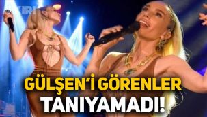 Gülşen makyajsız haliyle ilk kez görüntülendi