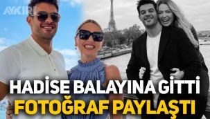 Hadise ve Mehmet Dinçerler çifti balayına gitti, fotoğraf paylaştı