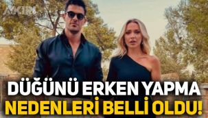 Hadise ve Mehmet Dinçerler, iki bayram arası diye düğünü erken yaptı!