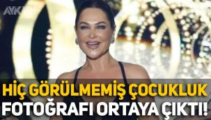 Hülya Avşar'ın ilkokul yıllarında çekilen çocukluk fotoğrafı gündem oldu