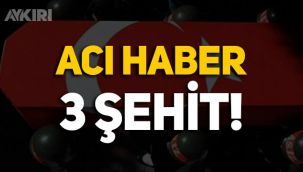 Irak'ın kuzeyinden ve Şırnak'tan acı haber: Nurettin Uzun, Mümin Çarkcı ve İsmail Can Akdeniz şehit oldu