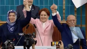 İsmail Koncuk yeniden İYİ Parti'ye katıldı, rozetini Meral Akşener taktı