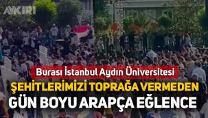 İstanbul Aydın Üniversitesi'ndeki görüntüler sosyal medyanın gündemine oturdu!