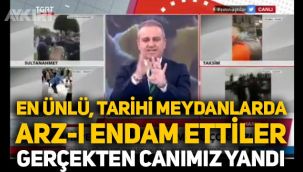 İstanbul'daki yabancı uyrukluların görüntüleri TGRT canlı yayınında: 