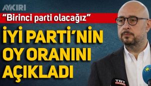 İYİ Parti'nin oy oranını açıkladı: