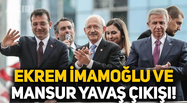 Kemal Kılıçdaroğlu'ndan yeni Mansur Yavaş ve Ekrem İmamoğlu çıkışı: Kendi görevlerine kilitlensinler