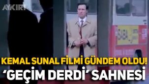 Kemal Sunal'ın Kiracı filmindeki geçim derdi sahnesi gündem oldu