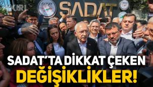 Kılıçdaroğlu kapısına gitmişti: SADAT’ta bir yılda dikkat çeken iki değişiklik
