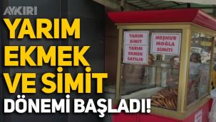 Maaşlar eridi, alım gücü düştü: Yarım ekmek ve simit dönemi başladı